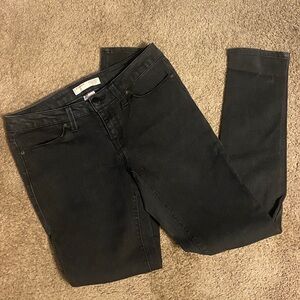 Black Denim skinny jeans size 7
